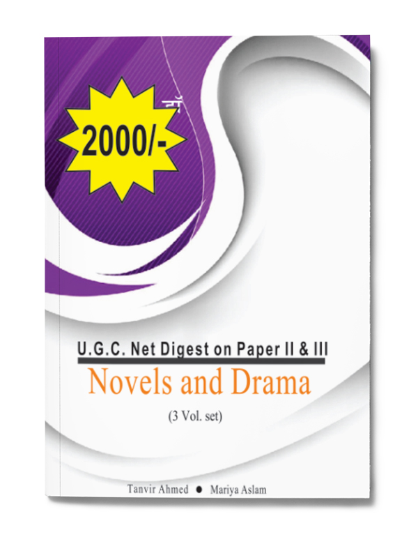 UGC  NET Digest on Paper -II-III Novel and Drama