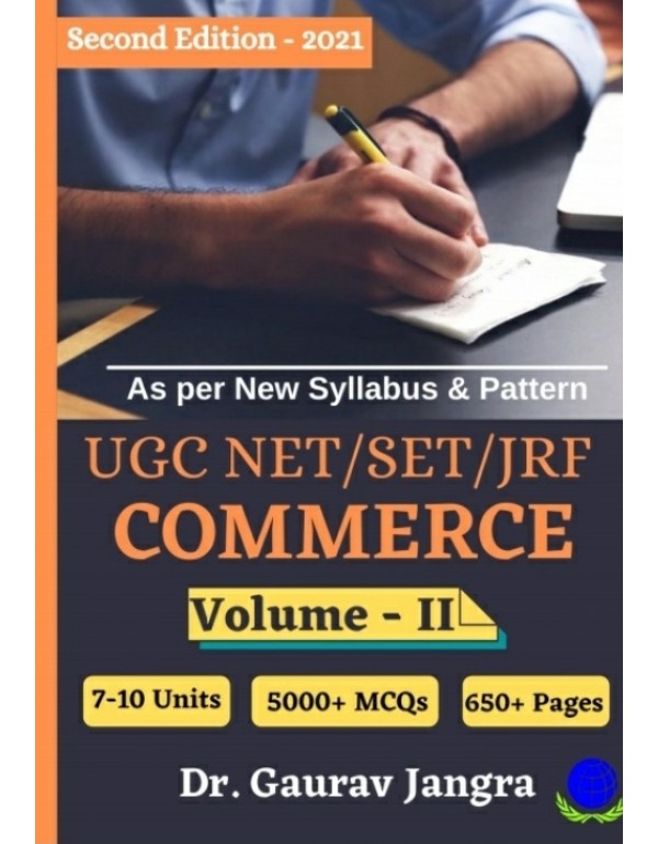 UGC/NET/SET/JFR COMMERCE (IN 2 VOLUMES)