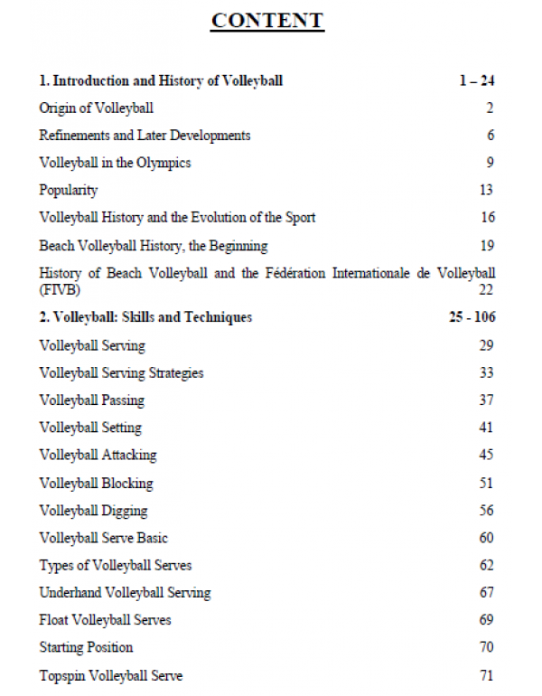 HANDBOOK OF VOLLEYBALL - RULES AND REGULATIONS (COLOR BOOK)