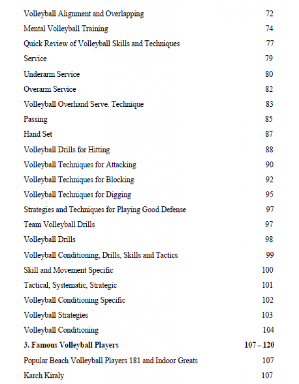 HANDBOOK OF VOLLEYBALL - RULES AND REGULATIONS (COLOR BOOK)