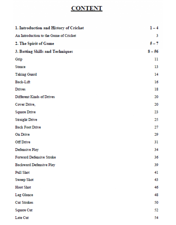 HANDBOOK OF CRICKET - RULES AND REGULATIONS (COLOR BOOK)
