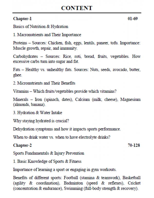 Fuel to Perform: The Science of Sports, Nutrition and Lifestyle