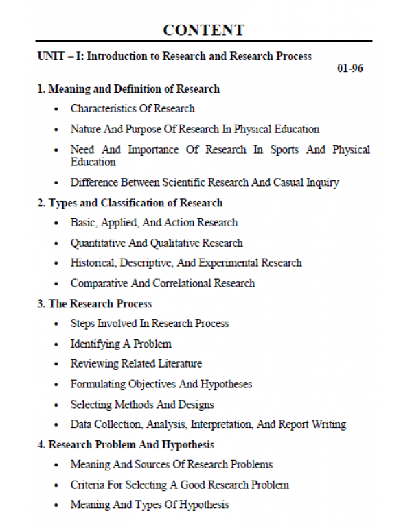 Research Methodology in Physical Education (Based on NEP 2020) 