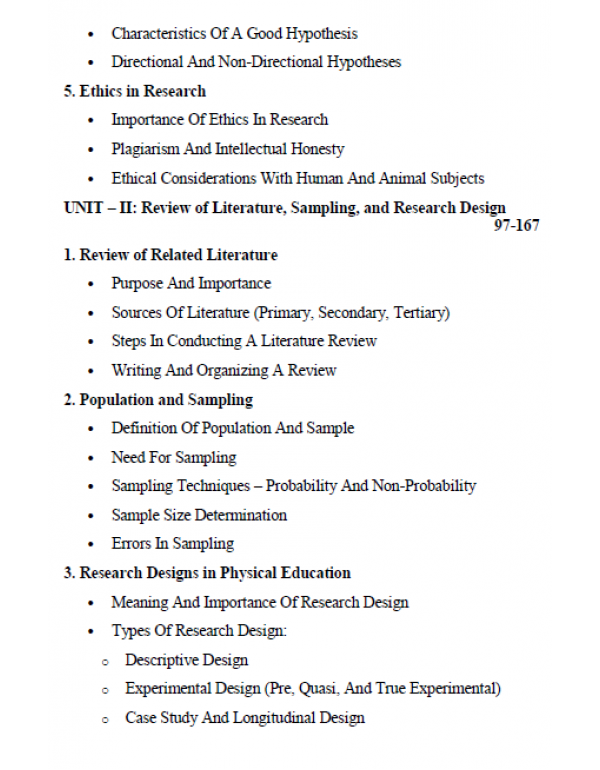 Research Methodology in Physical Education (Based on NEP 2020) 